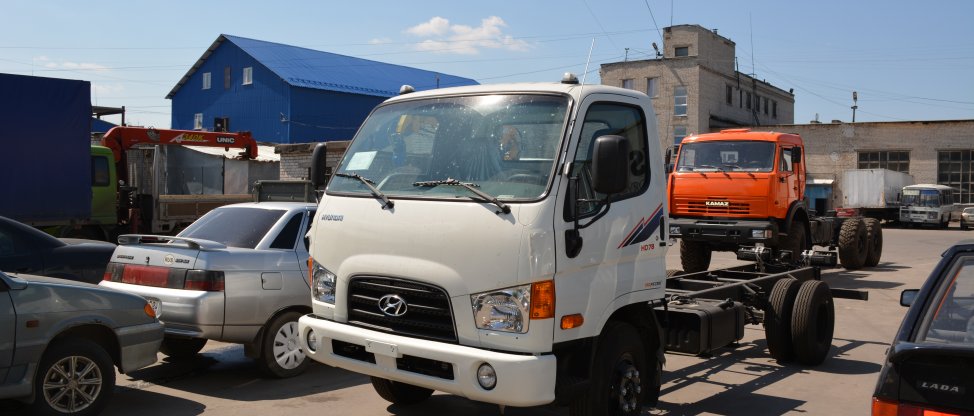 Hyundai HD 78 шасси